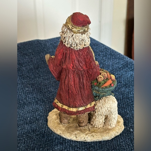 Cute signed Santa with a polar bear friend. Part of the Constance Collection. - Picture 3 of 7